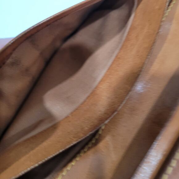 ALVIERO MARTINI Italian Vintage Geo World Map Wallet Brown Bifold Organizer - Picture 6 of 12